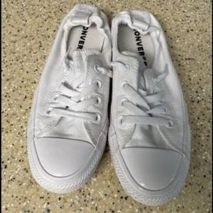 All white Converse